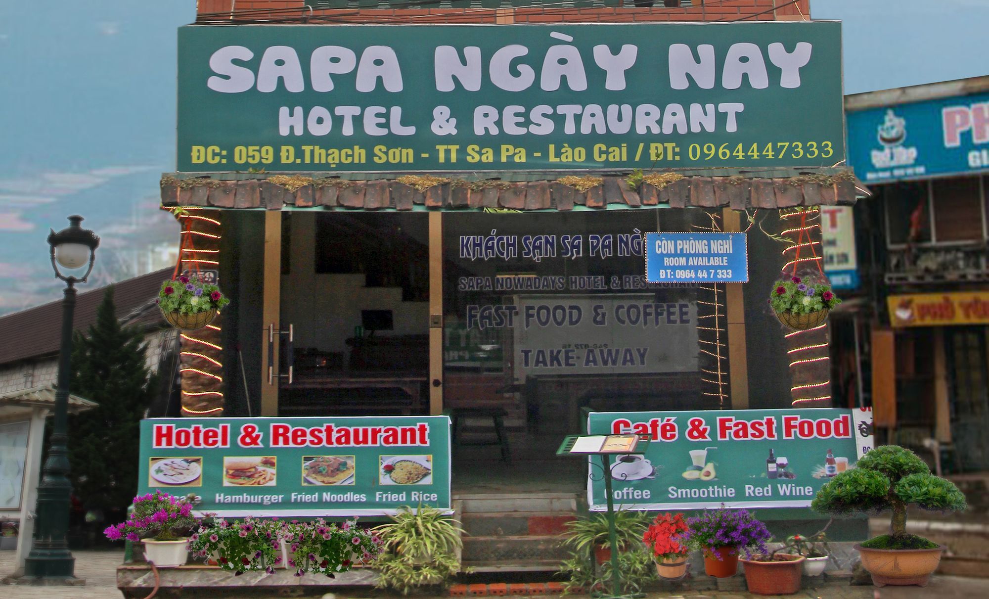 Hotel Khach San Sapa Ngay Nay Zewnętrze zdjęcie